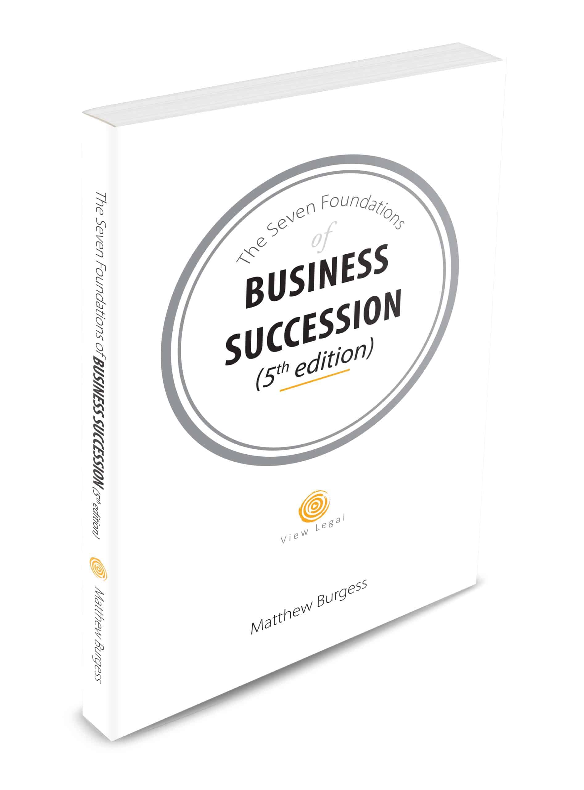 The Seven Foundations of Business Succession (5th edition)